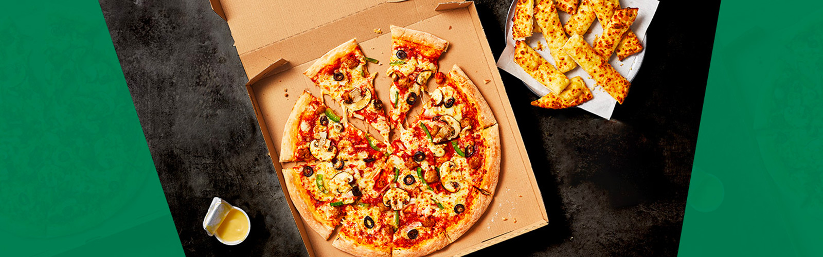 Papa John’s pizza menu About Papa John’s food